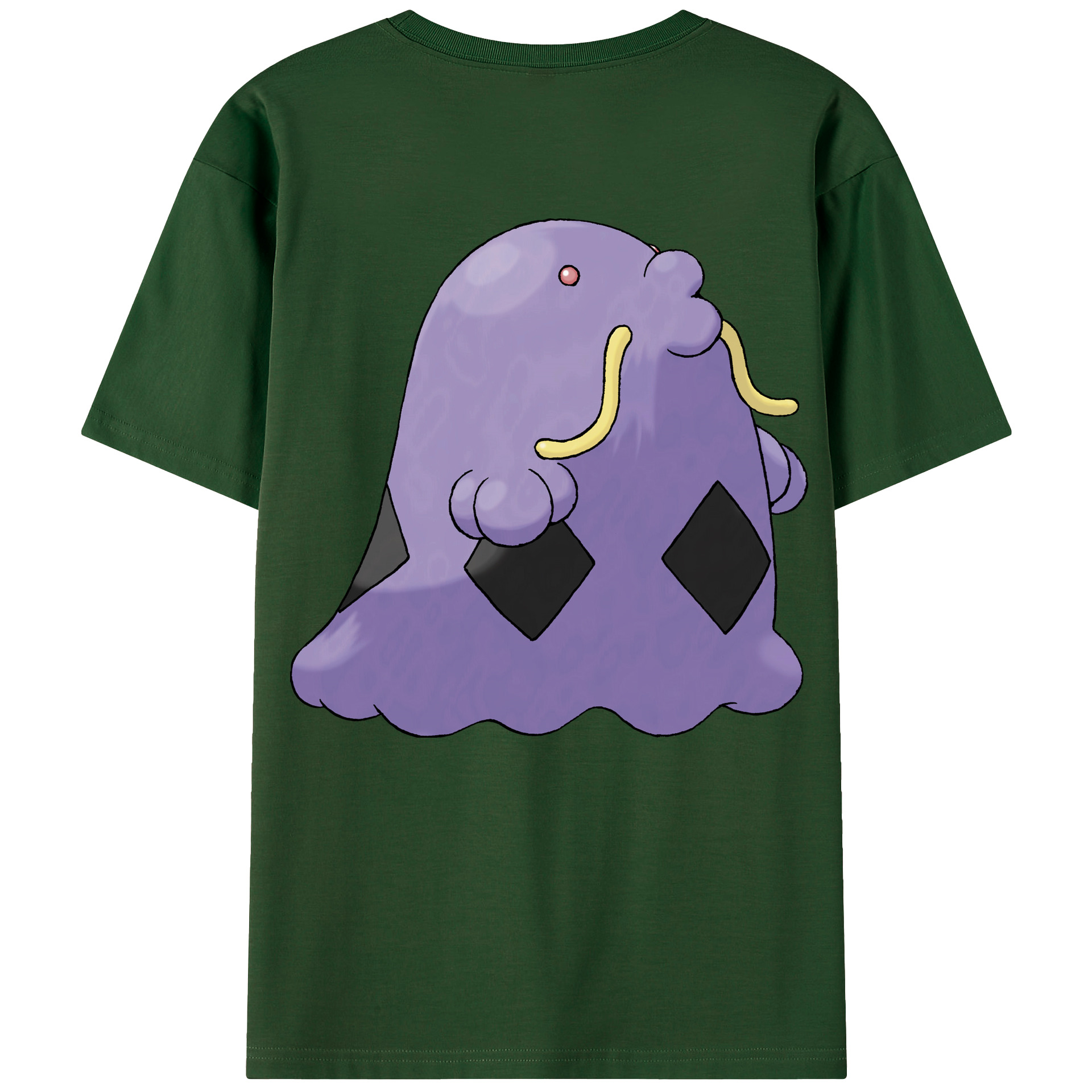 （画像用） ポケットモンスター Pokémon 綿100％半袖Tシャツ（背面プリント）